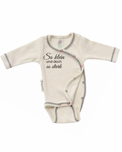 Lade das Bild in den Galerie-Viewer, Frühchen Wickelbody, Gr.44 -"So klein und doch so stark" (Art.Nr.14)