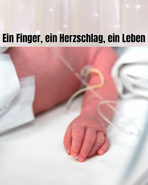 Ein Finger, ein Herzschlag, ein Leben