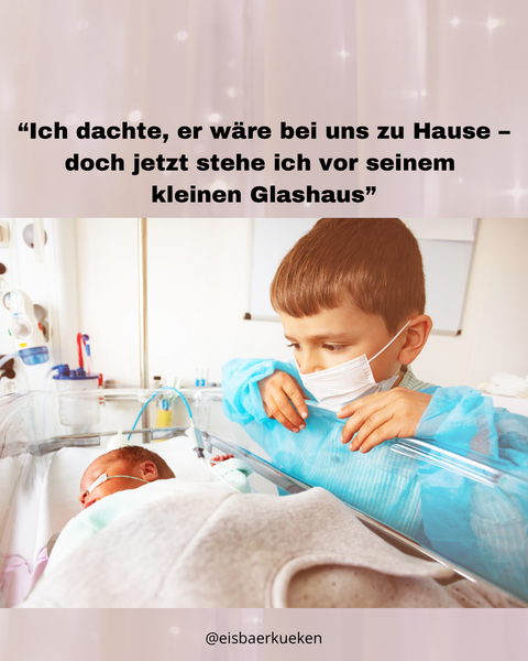 Plötzlich großer Bruder eines Frühchens